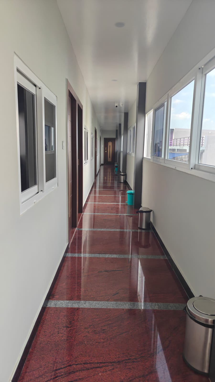 the corridor
